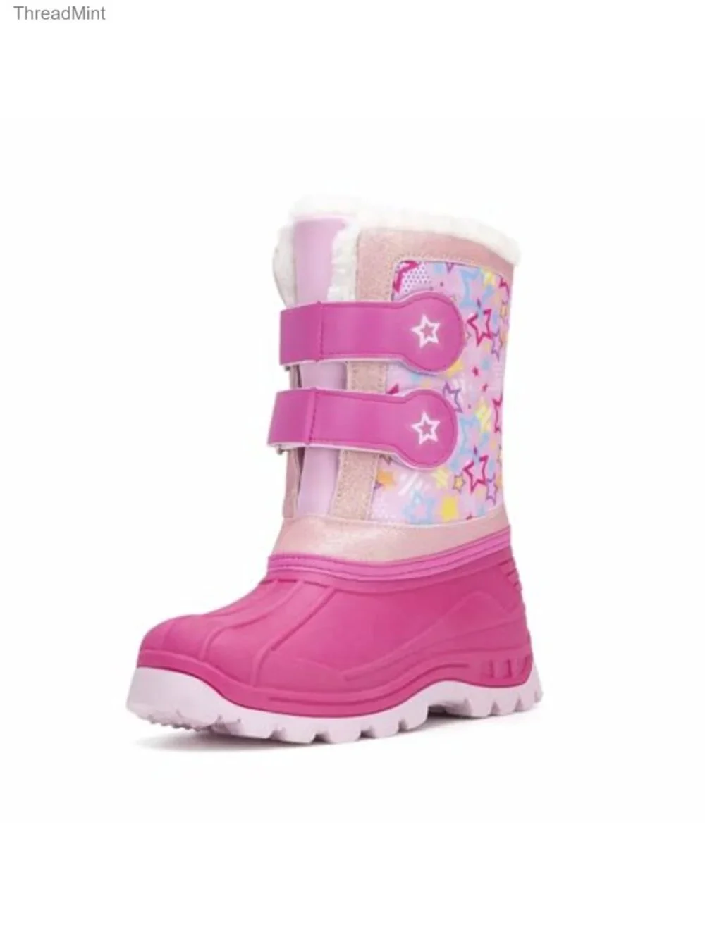 Waterproof Toddler Snow Boots with Hook & Loop Closure